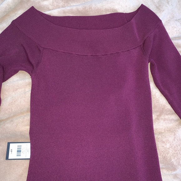 Off shoulder strap back dress - Picture 3 of 8